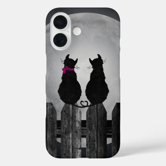Katten op een hek Case-Mate iPhone case (Achterkant)