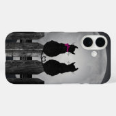 Katten op een hek Case-Mate iPhone case (Achterkant (horizontaal))