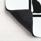 Katten op een muispad muismat (Hoek)