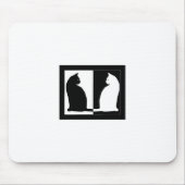 Katten op een muispad muismat (Voorkant)