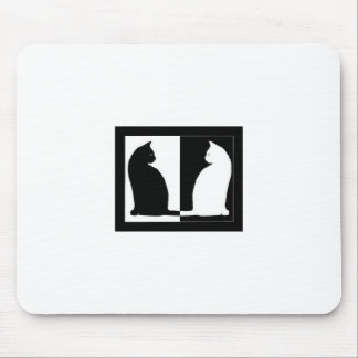 Katten op een muispad muismat