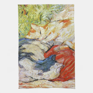Katten op een rode doek, Franz Marc Theedoek
