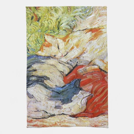 Katten op een rode doek, Franz Marc Theedoek (Verticaal)