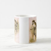  katten op fietsen koffiemok (Center)