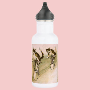 Katten op Fietsen Waterfles