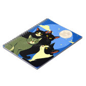 Katten op jacht naar volle maan notitieboek (Linkerzijde)