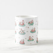 Katten op opblaasbare ringen Mok (Center)