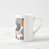 Katten op Parade Bone China Mok (Rechts)