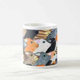 Katten op Parade-Mok Koffiemok