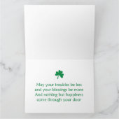 Katten op St. Patrick's Dag Kaart (Binnen)