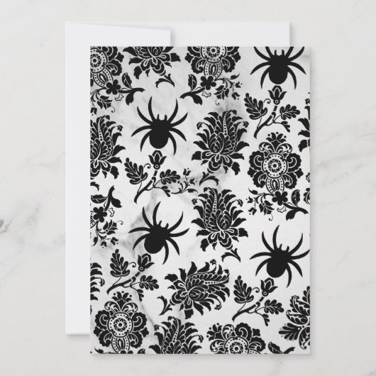 Katten op uitnodiging van Marble Halloween (Achterkant)