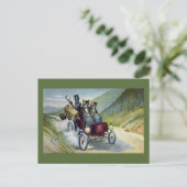 Katten op vakantie in de Catskills Briefkaart (Staand voorkant)