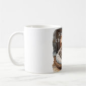 Katten Open Haard Kerstmis Koffiemok (Links)