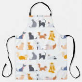 Katten over de hele wereld schort (Voorkant)