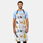 Katten over de hele wereld schort (Gedragen)