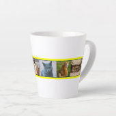 Katten overal latte mok (Rechterhoek)