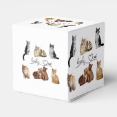 katten pakket, Grappige katten pakket Bedankdoosjes (Achterkant)