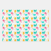 Katten: papierbladen voor onmiddellijke verpakking inpakpapier vel (Voorkant 3)