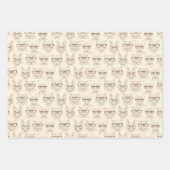 Katten: papierbladen voor onmiddellijke verpakking inpakpapier vel (Voorkant 2)