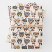 Katten: papierbladen voor onmiddellijke verpakking inpakpapier vel (In situ)