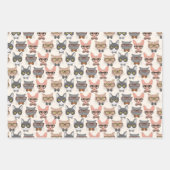 Katten: papierbladen voor onmiddellijke verpakking inpakpapier vel (Voorkant)