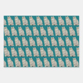 Katten: papierbladen voor onmiddellijke verpakking inpakpapier vel (Voorkant 3)