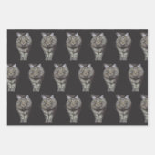 Katten: papierbladen voor onmiddellijke verpakking inpakpapier vel (Voorkant)