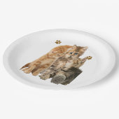 Katten Papieren Bordje (Gekanteld)