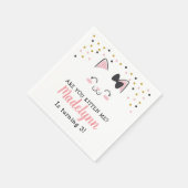 Katten papieren servetten (Hoek)