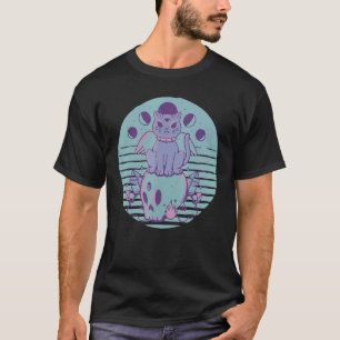 Katten Pastel Goth Schattig Griezelig Schepsel Sch T-shirt