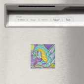 Katten Paw Dragon Fantasy Kunst Magneet (Insitu (Vaatwasser))
