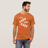 Katten pd19 retro t-shirt (Voorkant volledig)