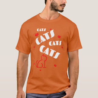 Katten pd19 retro t-shirt