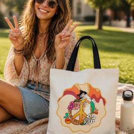 Katten | Peace Out Tote Bag