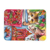 Katten & peperkoek Cookies Magneet (Horizontaal)