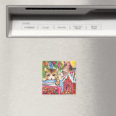 Katten & peperkoek Cookies Magneet (Insitu (Vaatwasser))