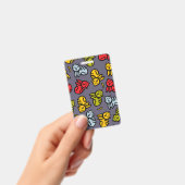 Katten plus bananen badge (Handheld)