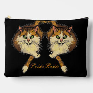 Katten Polka Radio Print Make-uptas Etui