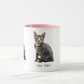 Katten Portret Pet Tomcat Animal Design Mok (Midden)