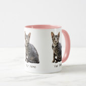 Katten Portret Pet Tomcat Animal Design Mok (Voorkant rechts)