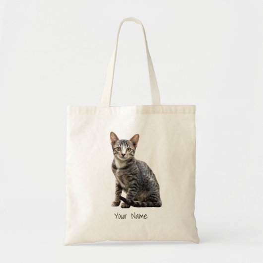 Katten Portret Pet Tomcat Animal Design Tote Bag (Voorkant)