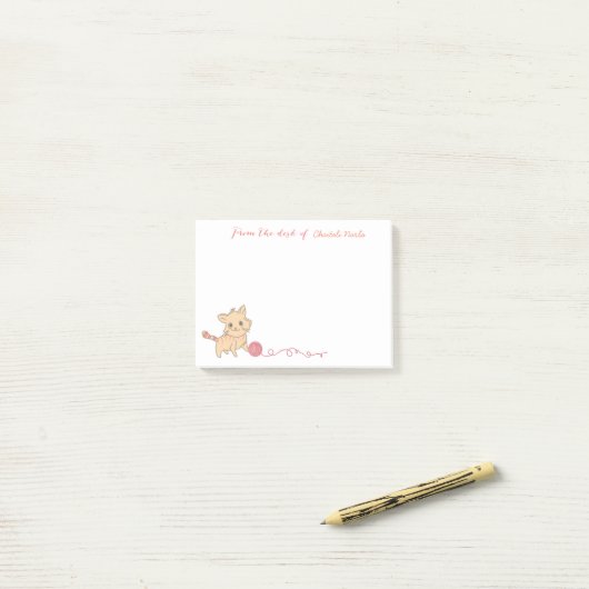 Katten Post-it® Notes (Op bureau)