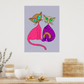 katten poster (Keuken)