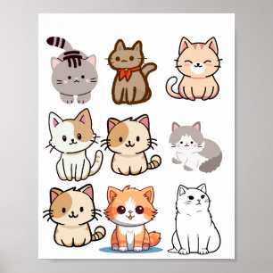 Katten-poster Poster