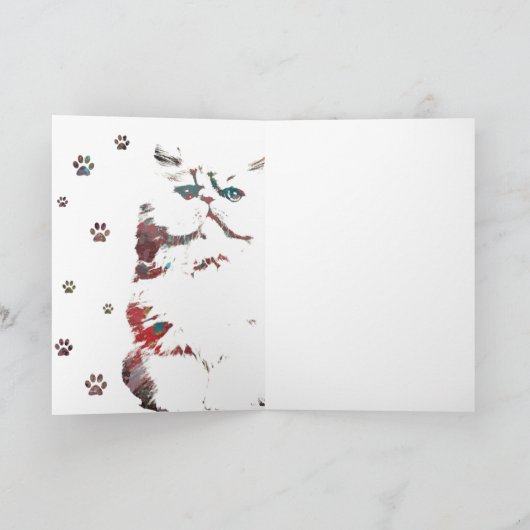 KATTEN POTEN BLANCO ALL-OCCASION KAART (Binnen)