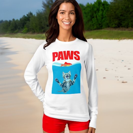 Katten poten/kaken t-shirt