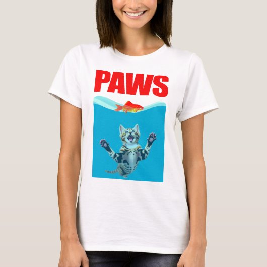 Katten poten/kaken t-shirt (Voorkant)
