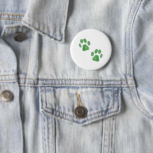 Katten poten ronde button 5,7 cm (In situ)