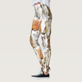 Katten print patroon 01x4 leggings (Links)