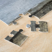 katten puzzelen op het terras legpuzzel (Zijkant)